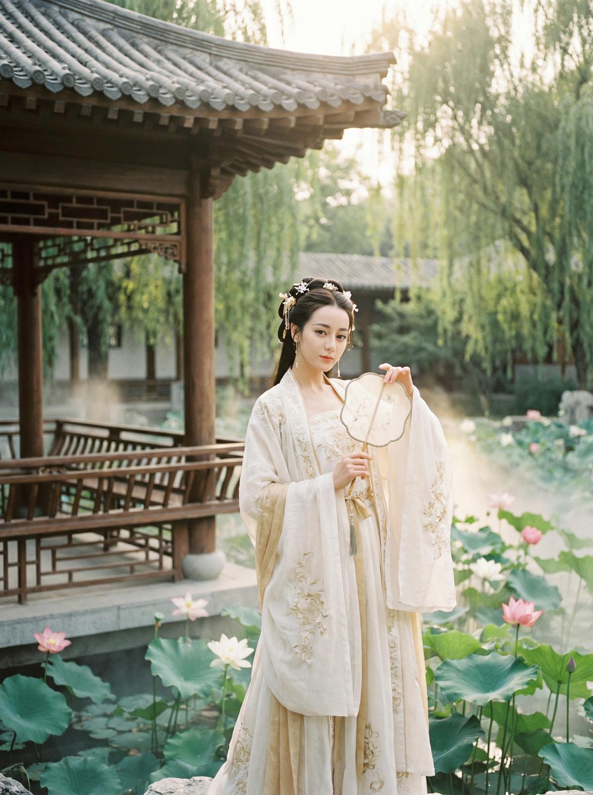 网红主播古风写真